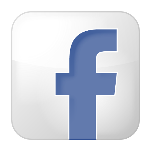 social facebook box white